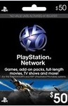 Playstation Network Live Card $50 USA